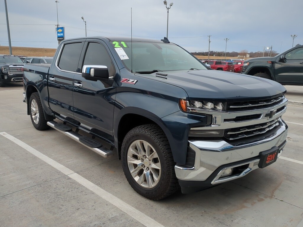 Used 2021 Chevrolet Silverado 1500 LTZ Truck Crew Cab