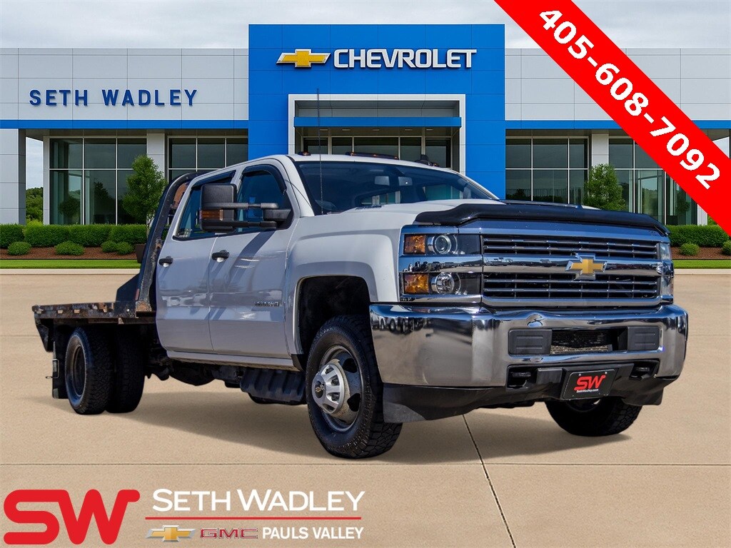 Used 2018 Chevrolet Silverado 3500HD Chassis WT Truck Crew Cab