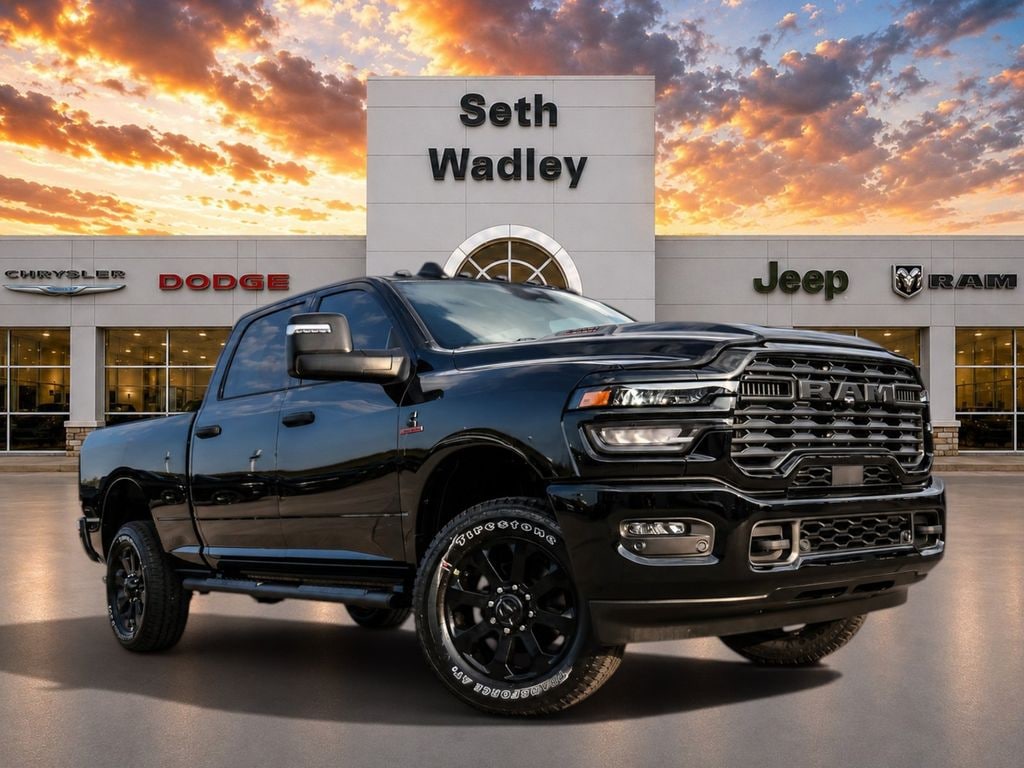 New 2026 Ram 2500 BLACK EXPRESS CREW CAB 4X4 6'4 BOX Pickup