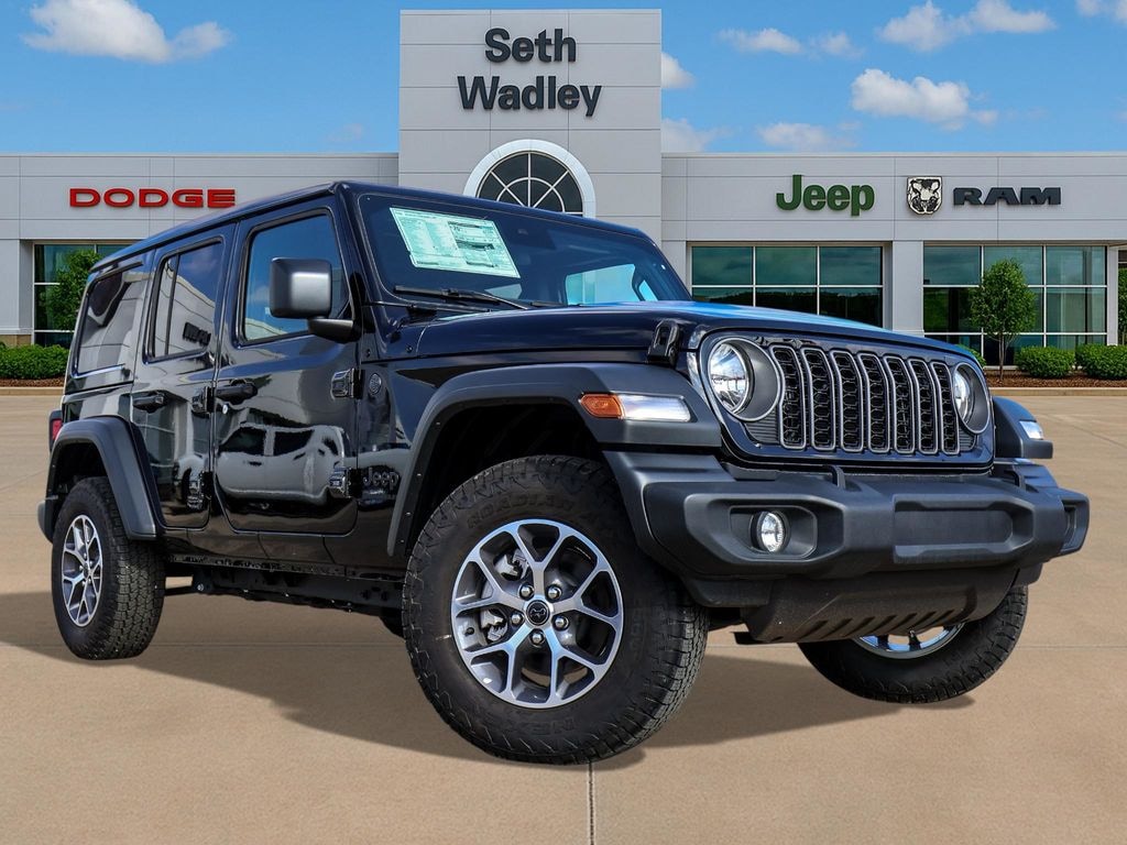 New 2025 Jeep Wrangler 4-DOOR SPORT S Sport Utility