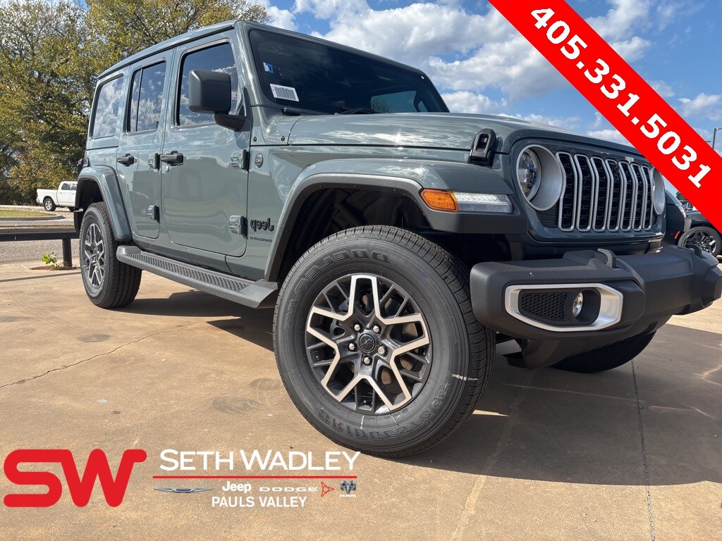 New 2026 Jeep Wrangler 4-DOOR SAHARA Sport Utility