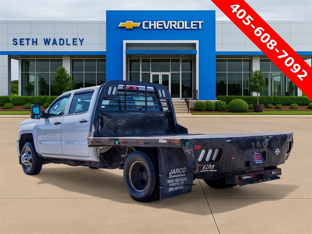 Used 2018 Chevrolet Silverado 3500HD Chassis WT Truck Crew Cab