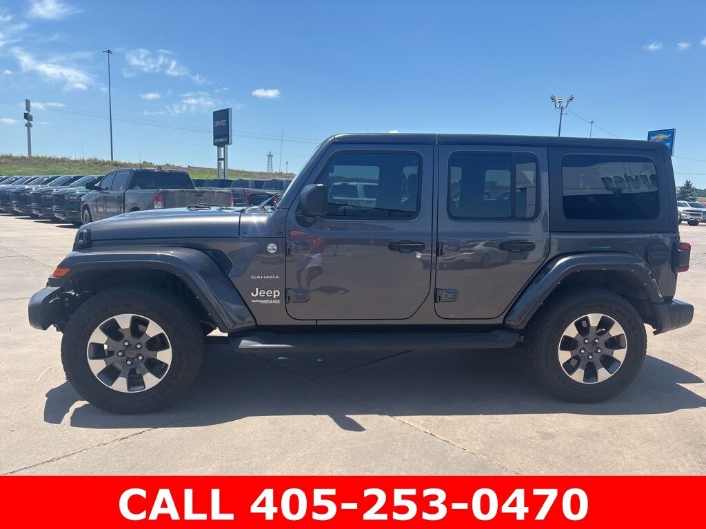 Used 2021 Jeep Wrangler Unlimited Sahara SUV