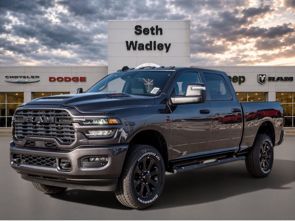 New 2026 Ram 2500 BLACK EXPRESS CREW CAB 4X4 6'4 BOX Pickup