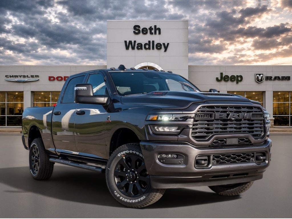 New 2026 Ram 2500 BLACK EXPRESS CREW CAB 4X4 6'4 BOX Pickup