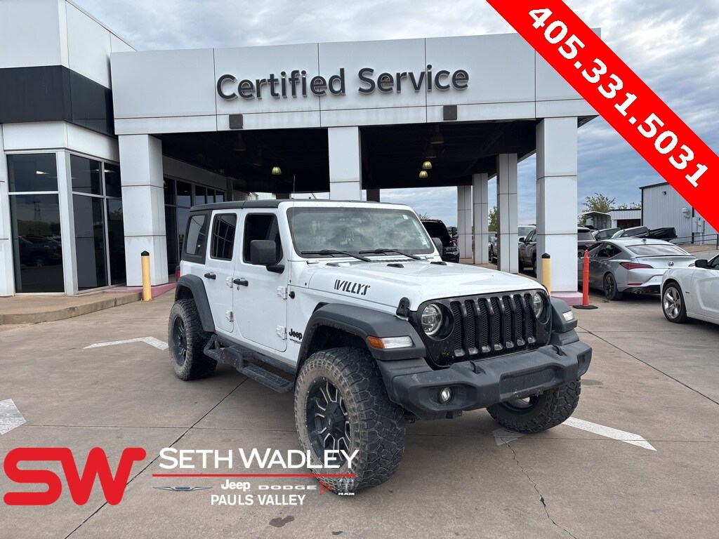 Used 2020 Jeep Wrangler Unlimited Sport SUV