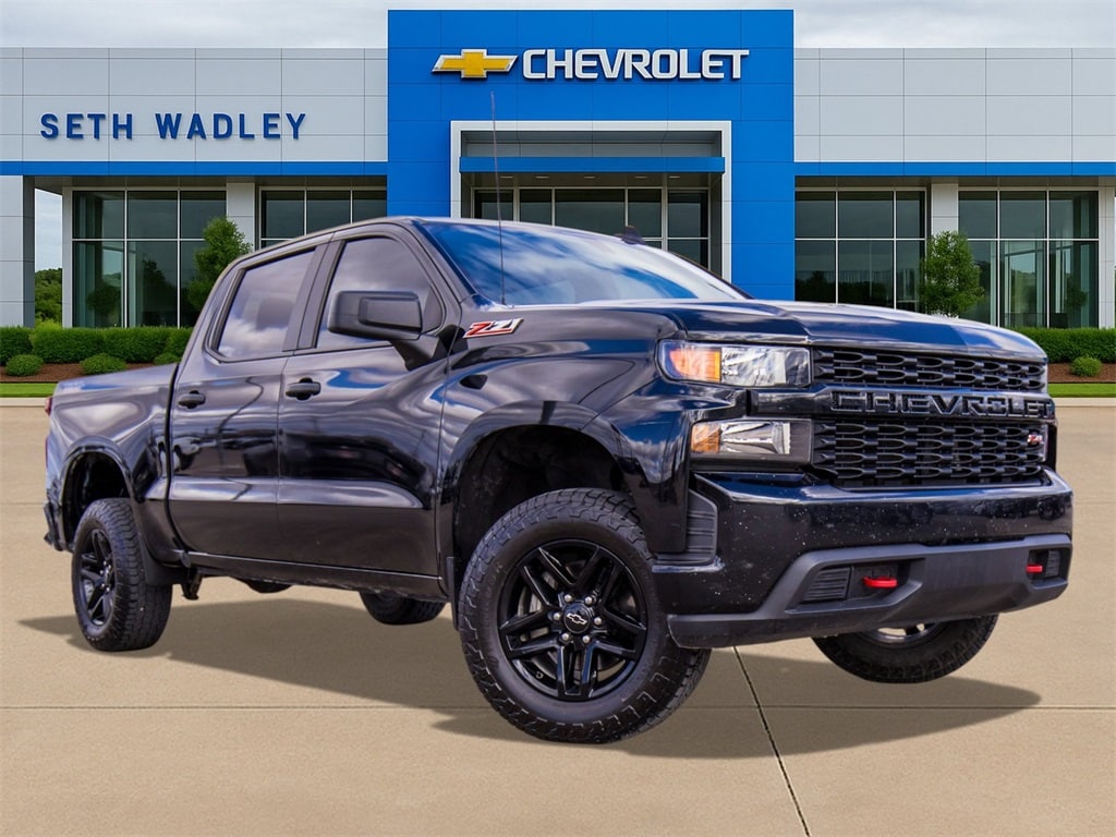 Used 2021 Chevrolet Silverado 1500 Custom Trail Boss Truck Crew Cab