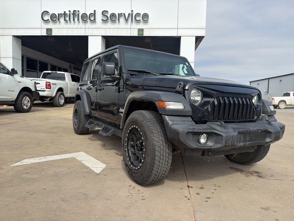 Used 2018 Jeep Wrangler Unlimited Sport 4x4 SUV