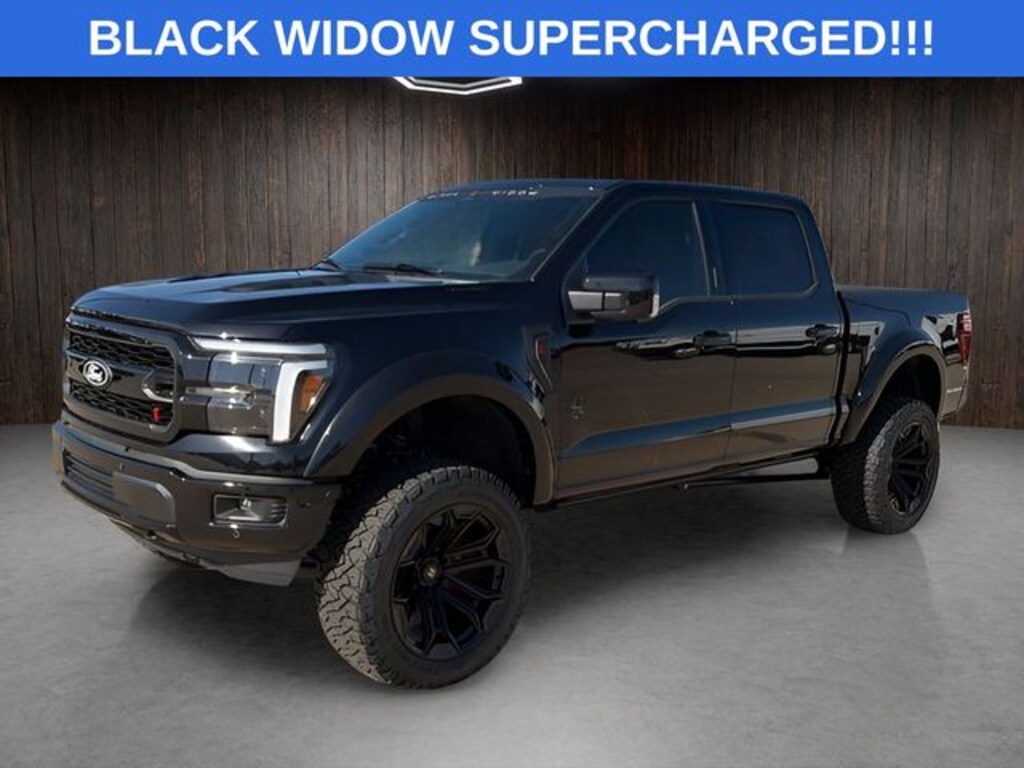 New 2026 Ford F-150 Black Widow Truck