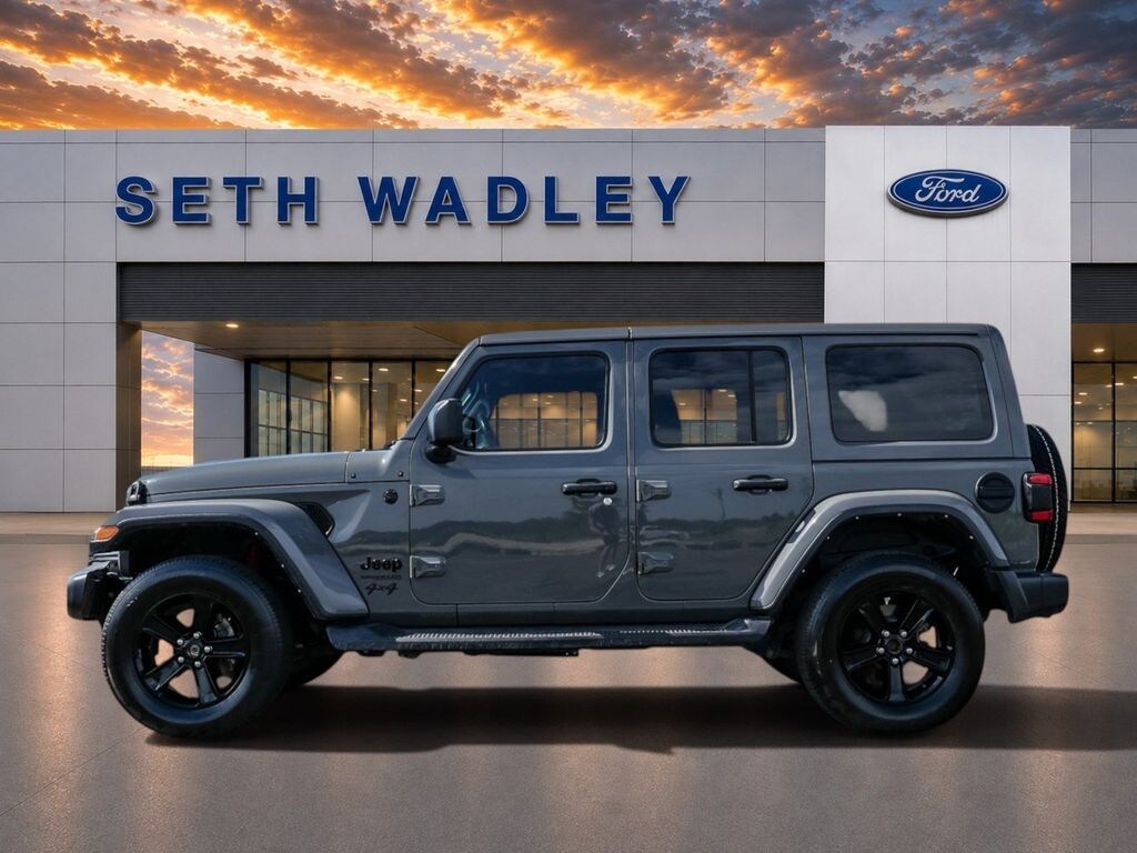 Used 2021 Jeep Wrangler Unlimited Sahara Altitude SUV