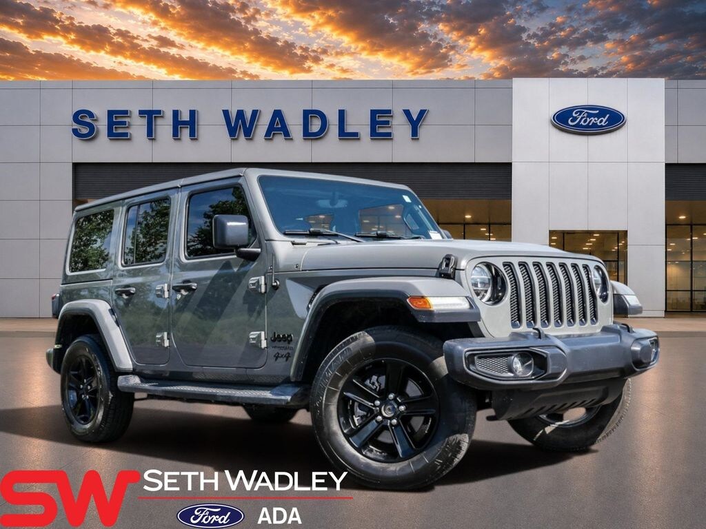 Used 2021 Jeep Wrangler Unlimited Sahara Altitude SUV