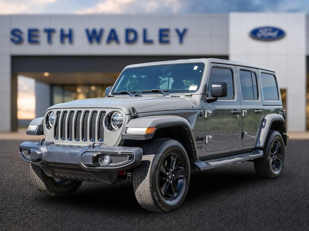 Used 2021 Jeep Wrangler Unlimited Sahara Altitude SUV