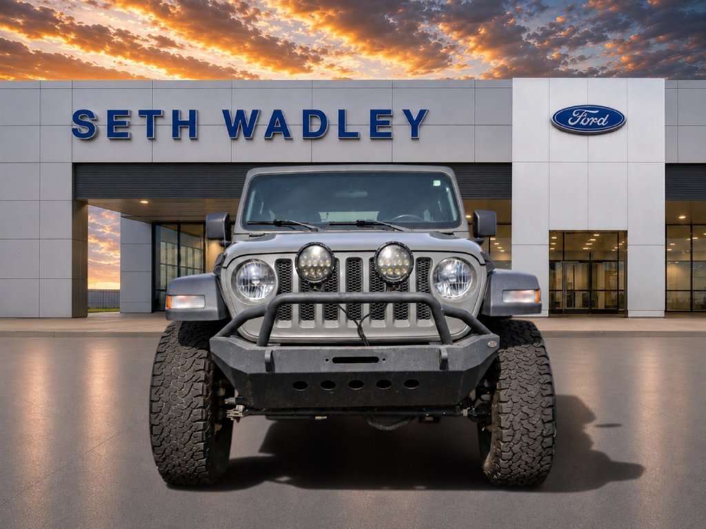 Used 2020 Jeep Wrangler Unlimited Sport S with VIN 1C4HJXDMXLW259781 for sale in Ada, OK