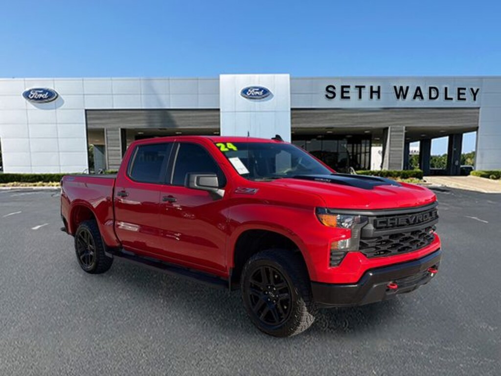 Certified 2024 Chevrolet Silverado 1500 Custom Trail Boss Truck