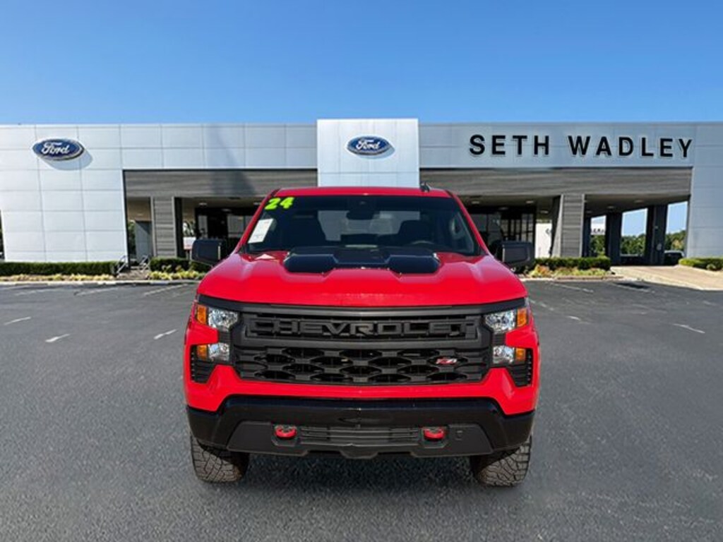 Certified 2024 Chevrolet Silverado 1500 Custom Trail Boss Truck