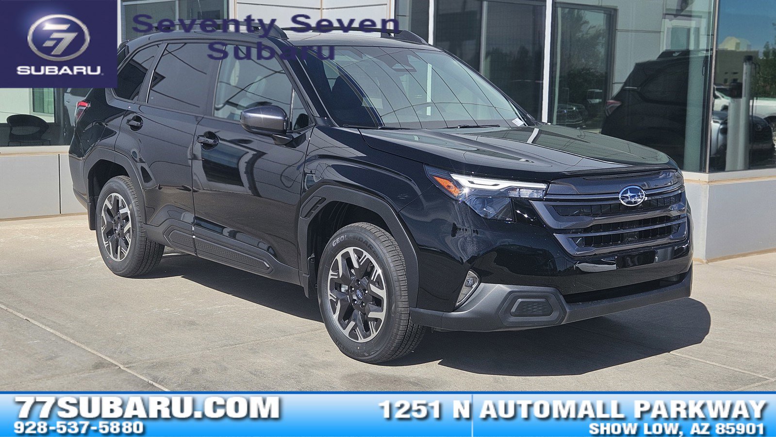 Crystal Black Silica 2026 Subaru Forester Crossover AWD SUV / Crossover All-Wheel Drive Continuously Variable Transmission