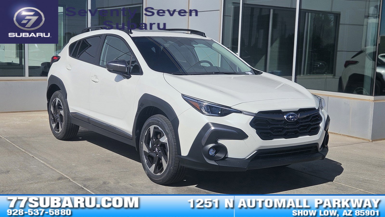 Crystal White Pearl 2026 Subaru Crosstrek Limited AWD SUV / Crossover All-Wheel Drive Continuously Variable Transmission
