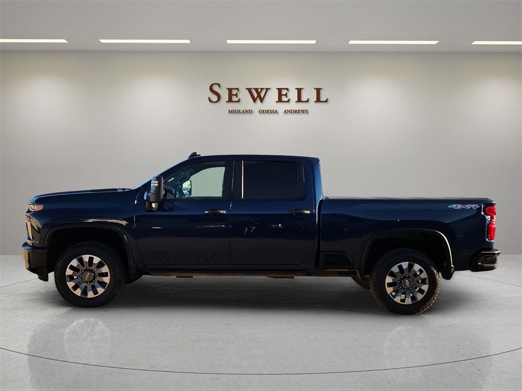 Used 2022 Chevrolet Silverado 2500HD Custom with VIN 2GC4YME75N1244813 for sale in Odessa, TX