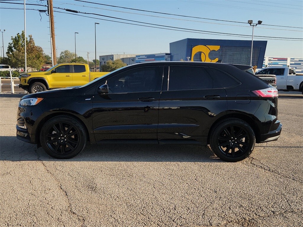 Used 2021 Ford Edge ST Line with VIN 2FMPK3J95MBA03743 for sale in Odessa, TX