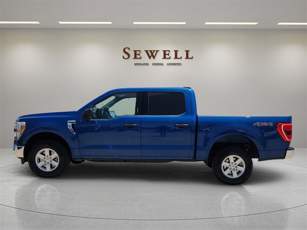 Used 2022 Ford F-150 XLT with VIN 1FTFW1E55NKD68625 for sale in Odessa, TX