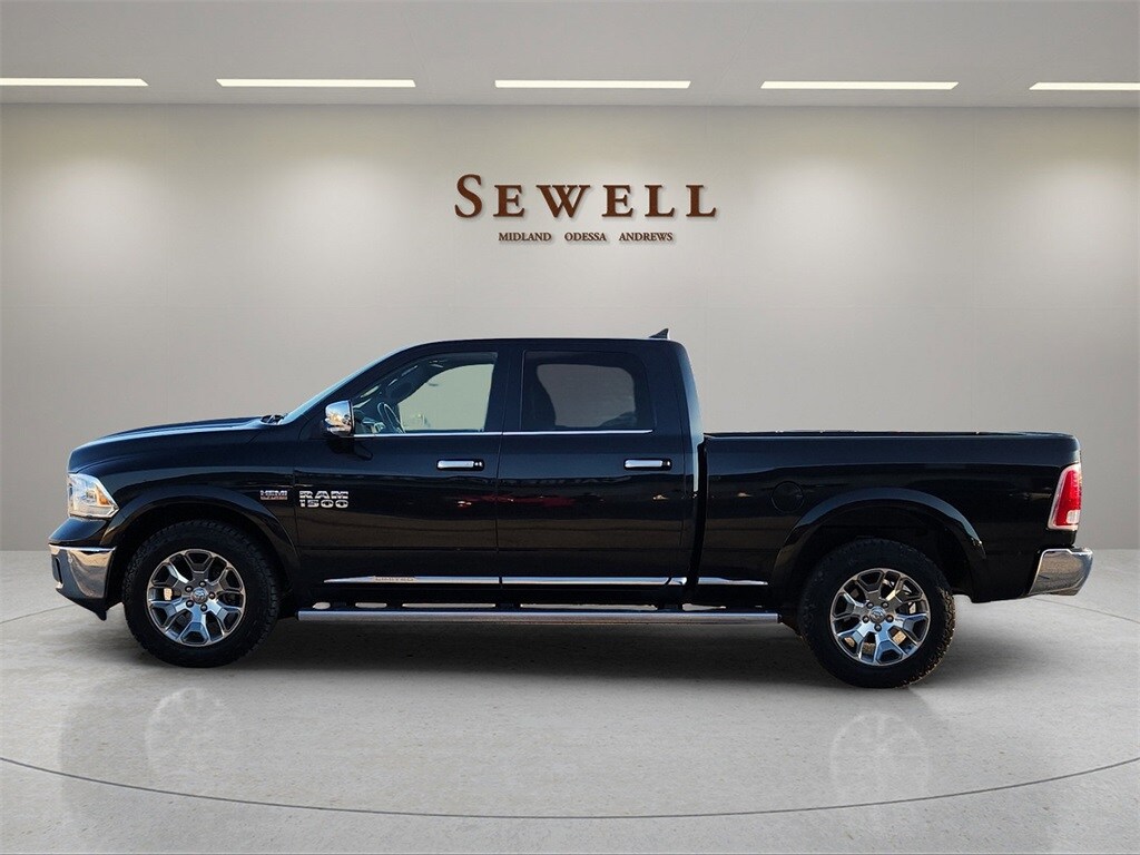 Used 2017 RAM Ram 1500 Pickup Laramie Limited with VIN 1C6RR7WTXHS510421 for sale in Odessa, TX