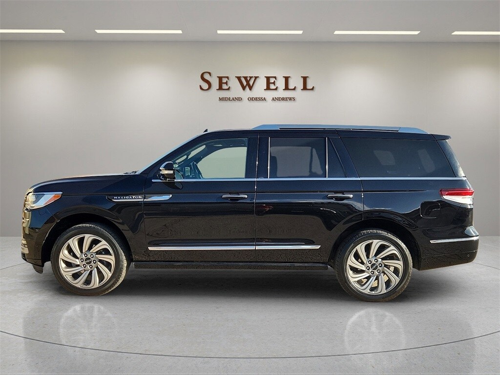 Certified 2022 Lincoln Navigator Reserve with VIN 5LMJJ2KT9NEL07593 for sale in Odessa, TX