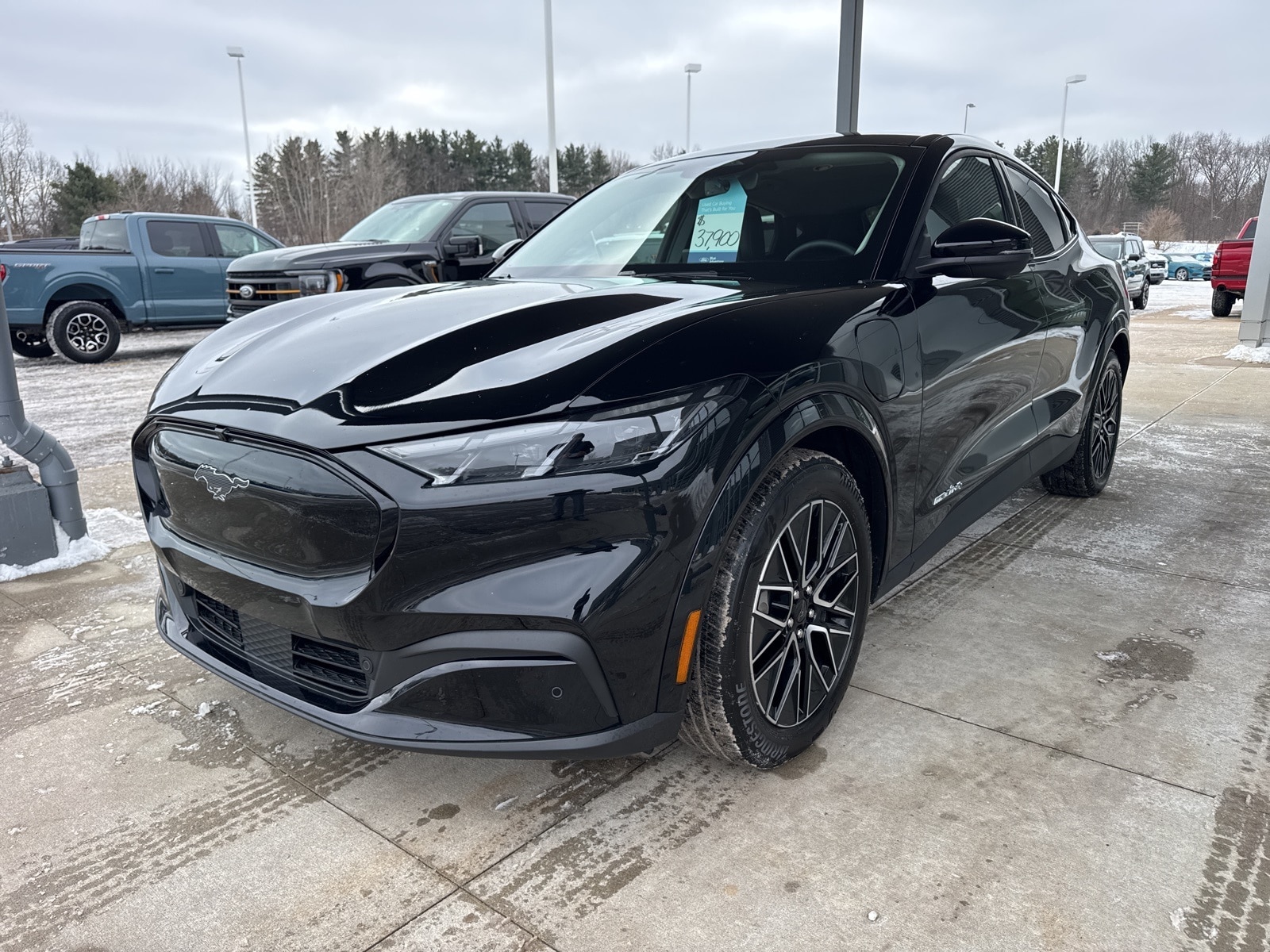 Certified 2025 Ford Mustang Mach-E Premium AWD with VIN 3FMTK3SUXSMA18459 for sale in Jackson, MI