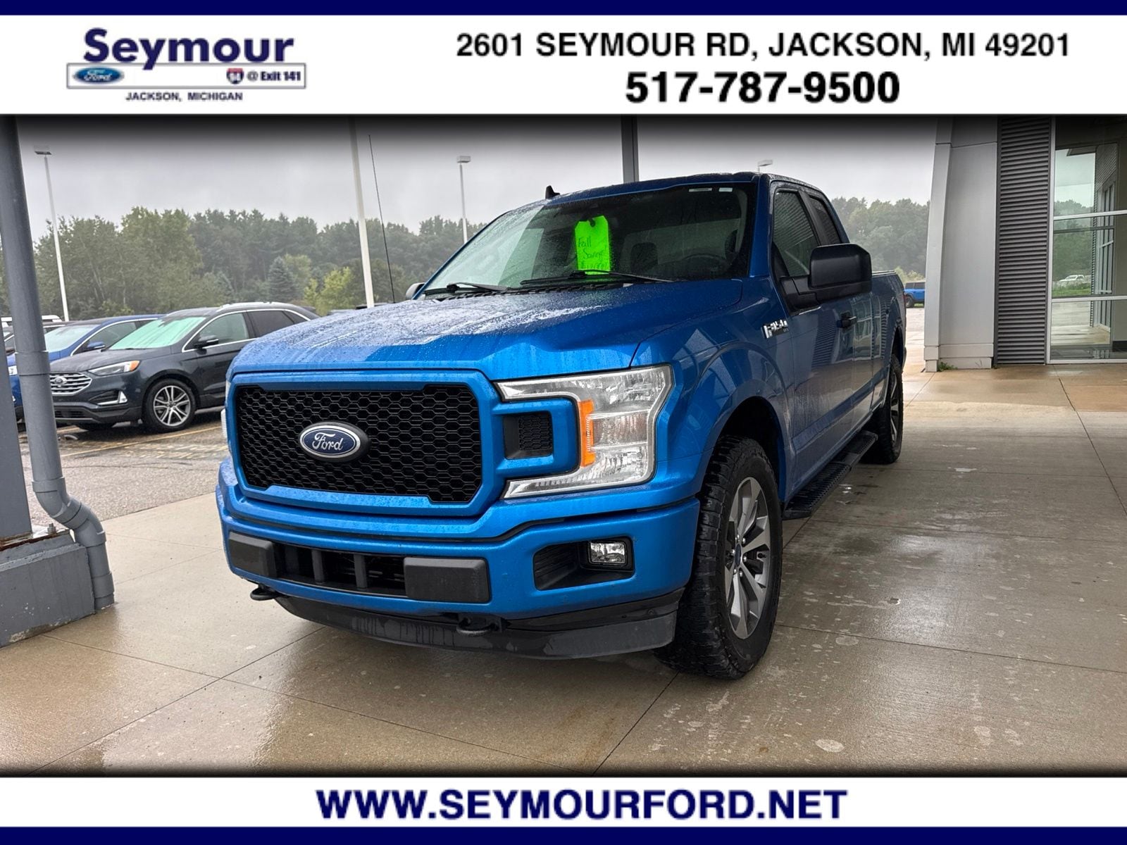 Used 2020 Ford F-150 XL with VIN 1FTEX1EP8LFA12508 for sale in Jackson, MI