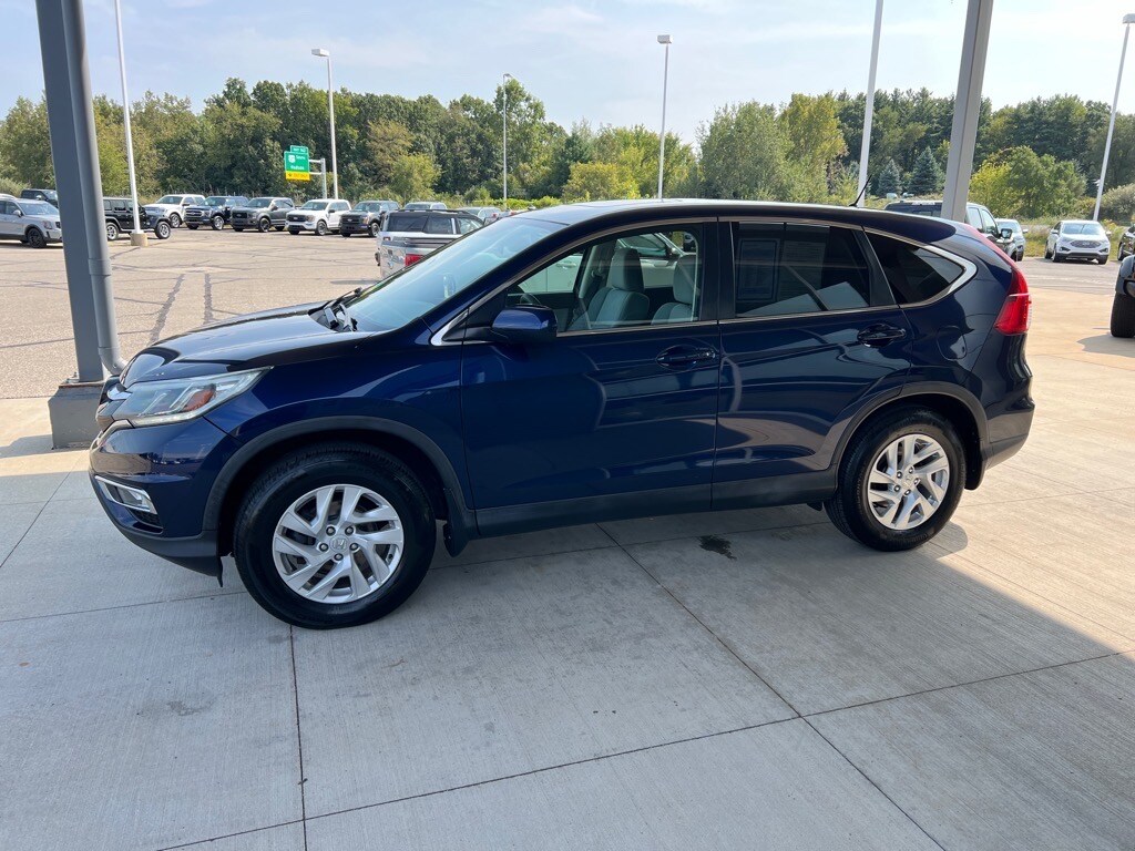 Used 2015 Honda CR-V EX with VIN 2HKRM4H53FH699655 for sale in Jackson, MI