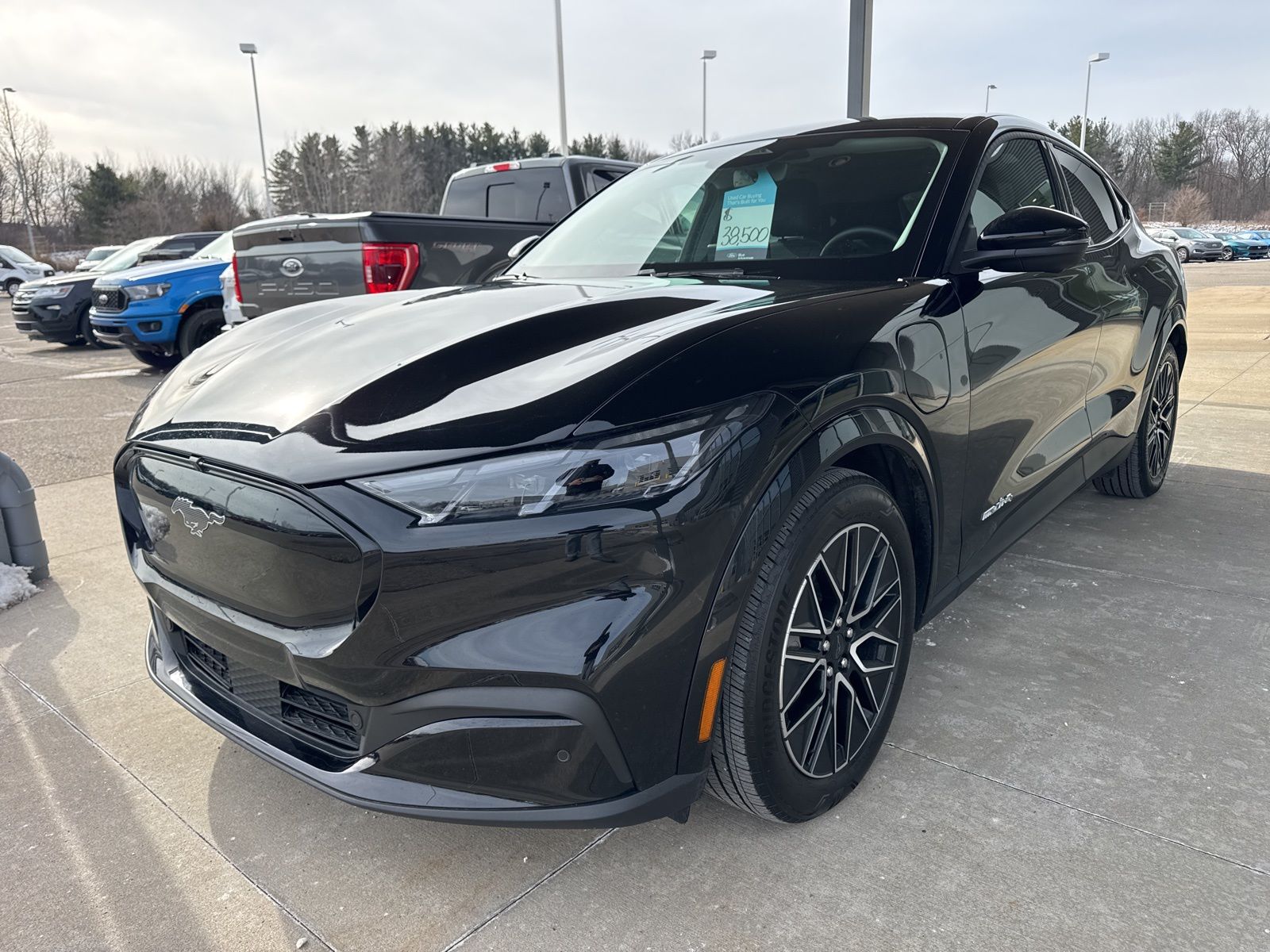 Certified 2025 Ford Mustang Mach-E Premium AWD with VIN 3FMTK3SU9SMA42008 for sale in Jackson, MI