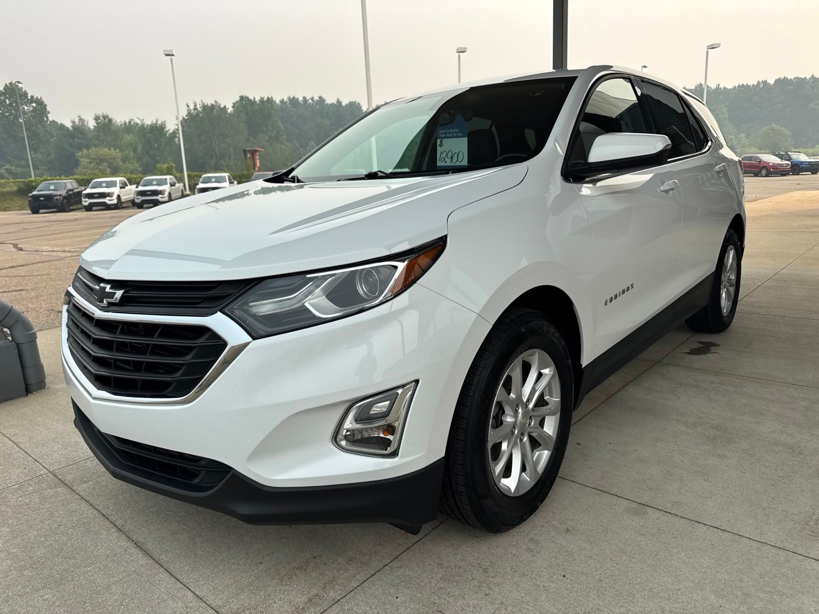 Used 2019 Chevrolet Equinox LT with VIN 2GNAXKEV5K6227170 for sale in Jackson, MI
