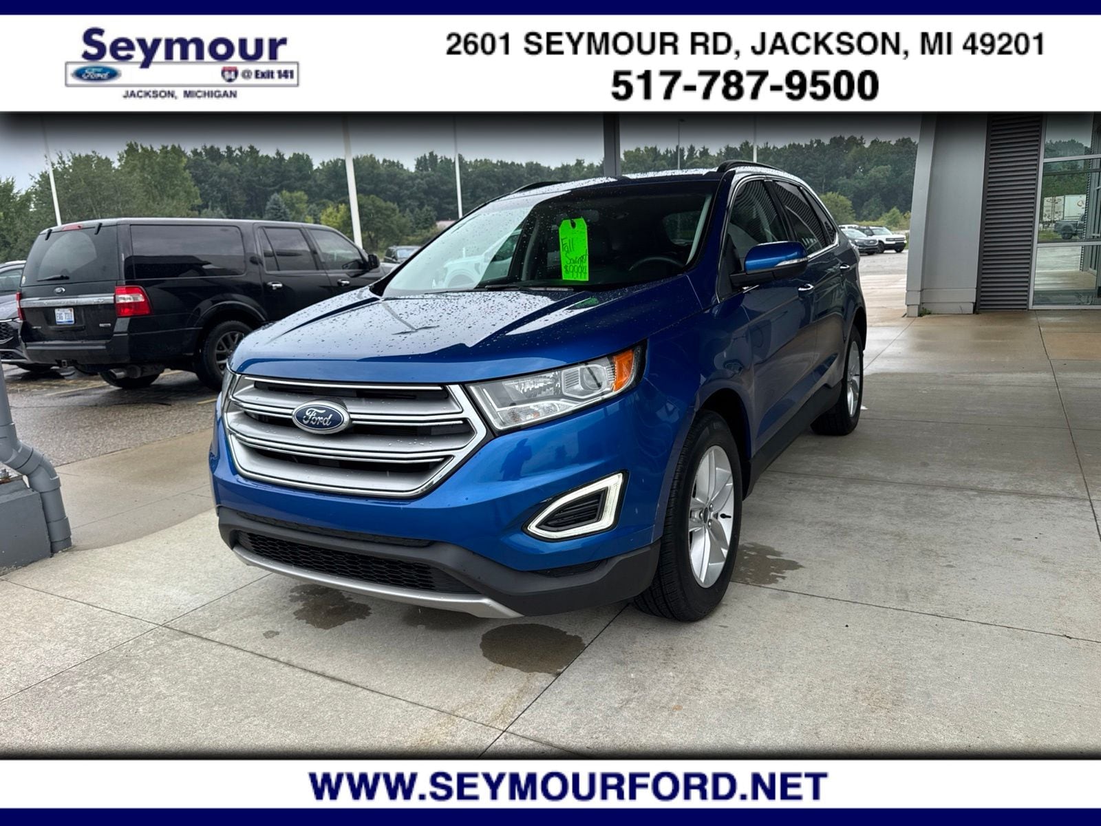 Used 2018 Ford Edge SEL with VIN 2FMPK4J9XJBB31946 for sale in Jackson, MI