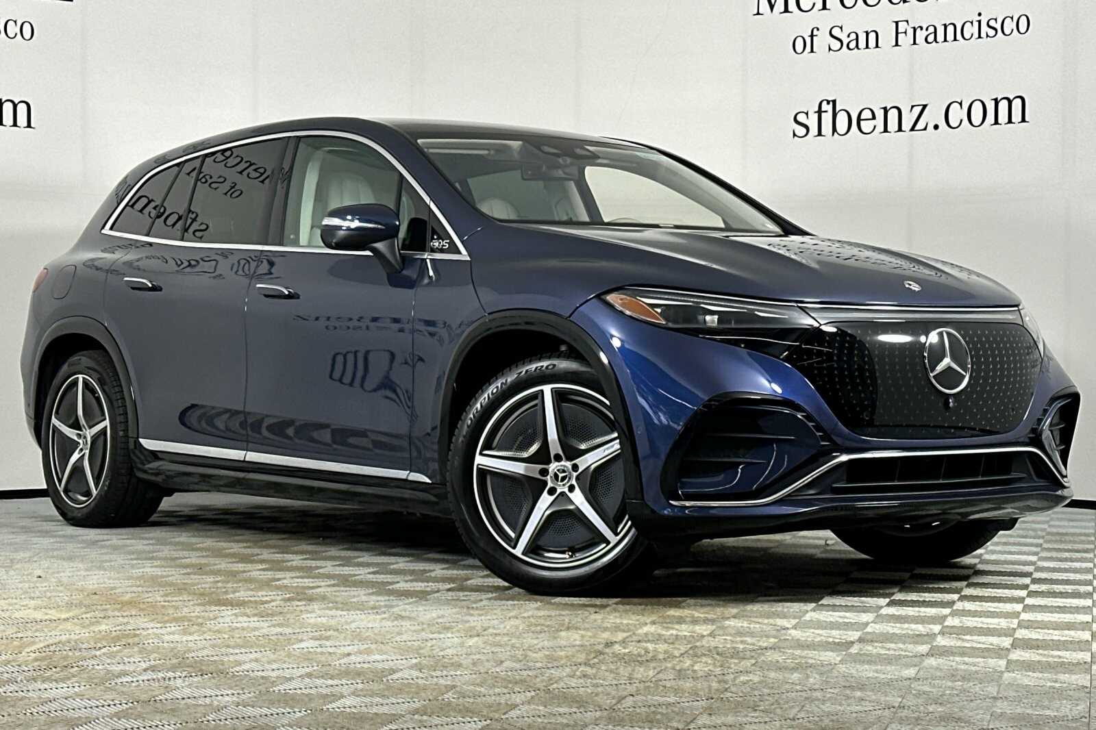 Certified 2023 Mercedes-Benz EQS SUV Base with VIN 4JGDM2EBXPA007100 for sale in South San Francisco, CA