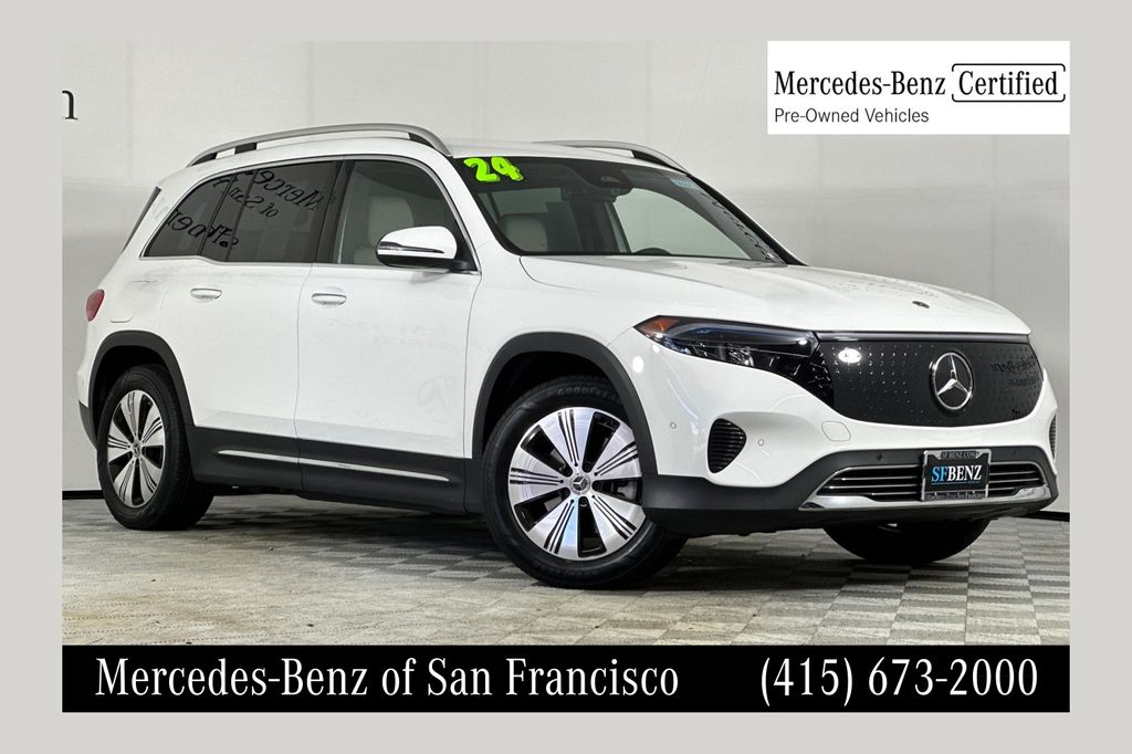 Certified 2024 Mercedes-Benz EQB Base with VIN W1N9M0CB8RN097398 for sale in South San Francisco, CA