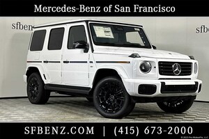 Featured New 2025 Mercedes-Benz G-Class G 580e 4MATIC SUV for Sale in San Francisco