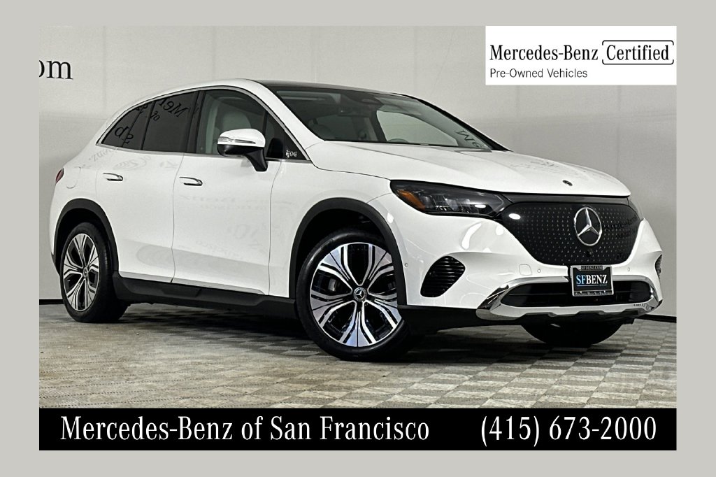 Certified 2023 Mercedes-Benz EQE SUV Base with VIN 4JGGM1CBXPA008757 for sale in South San Francisco, CA