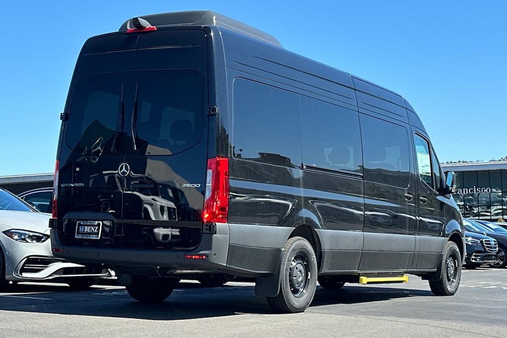 New 2025 Mercedes-Benz Sprinter 2500 High Roof 4-Cyl Diesel HO Van Passenger Van