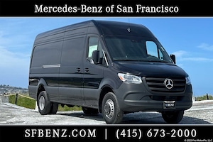 Featured New 2024 Mercedes-Benz Sprinter 3500 XD High Roof 4-Cyl Diesel HO Van Cargo Van for Sale in San Francisco