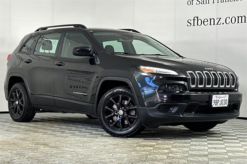 Used 2016 Jeep Cherokee Sport with VIN 1C4PJLAB7GW127929 for sale in South San Francisco, CA