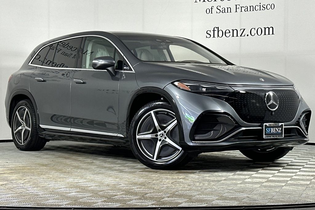 Certified 2023 Mercedes-Benz EQS SUV Base with VIN 4JGDM4EB6PA009048 for sale in South San Francisco, CA