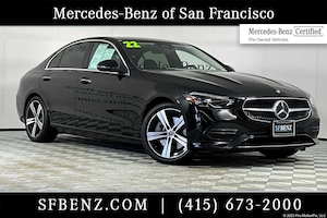 Featured Used 2022 Mercedes-Benz C-Class C 300 4D Sedan Sedan for Sale in San Francisco