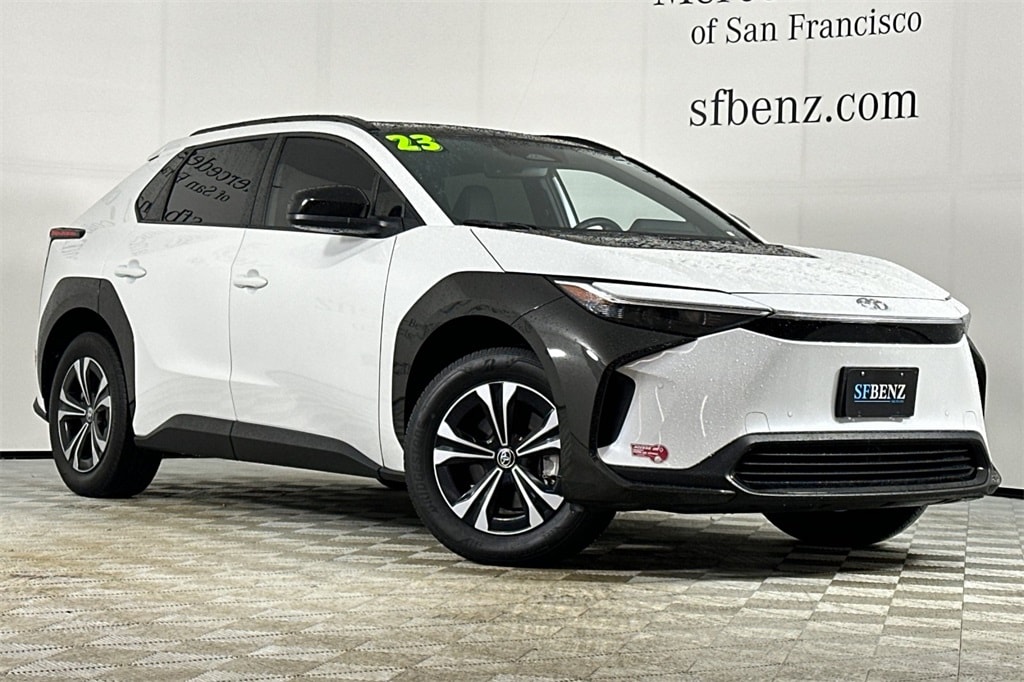 Used 2023 Toyota bZ4X XLE with VIN JTMAAAAA3PA025624 for sale in South San Francisco, CA