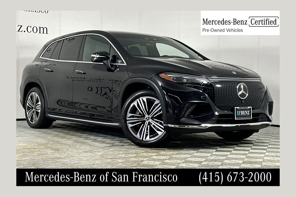 Certified 2024 Mercedes-Benz EQS SUV Base with VIN 4JGDM2EB9RA031729 for sale in South San Francisco, CA
