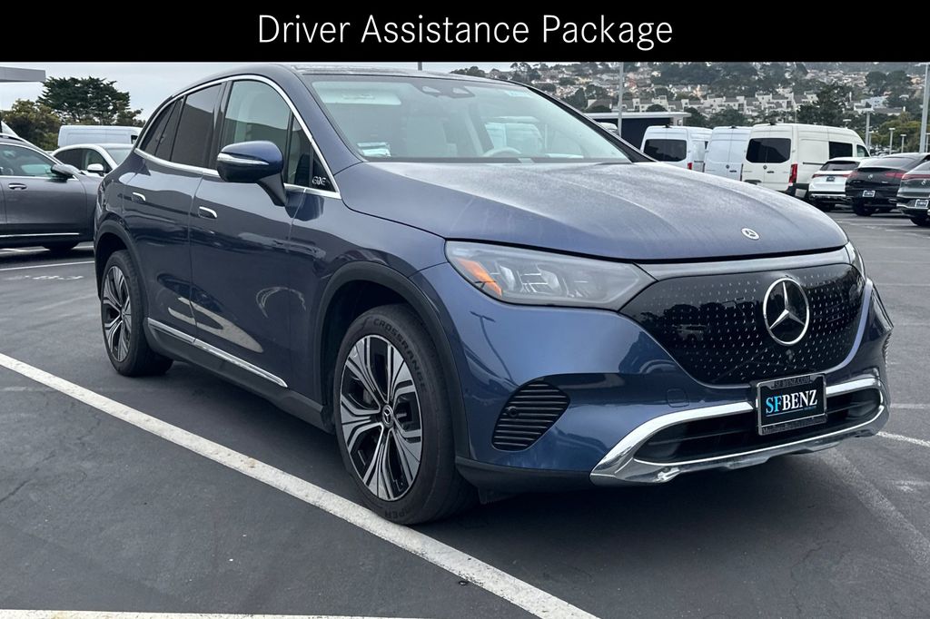 Certified 2023 Mercedes-Benz EQE SUV Base with VIN 4JGGM1CB3PA001195 for sale in South San Francisco, CA