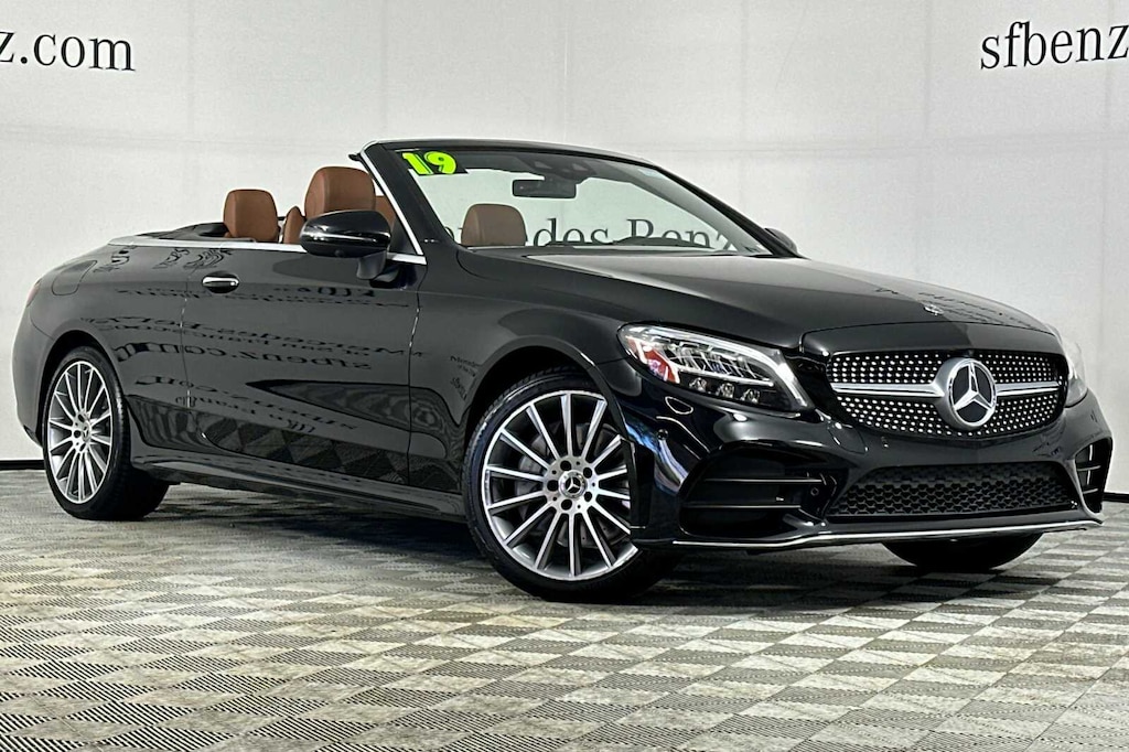Certified 2019 Mercedes-Benz C-Class C 300 2D Convertible 4matic Coupe