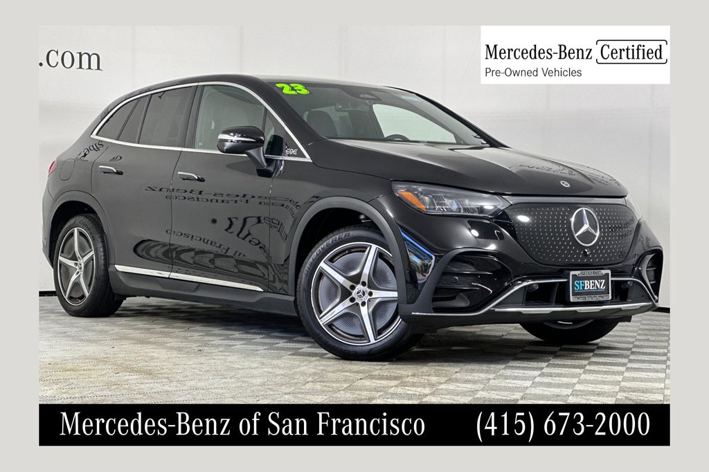 Certified 2023 Mercedes-Benz EQE SUV Base with VIN 4JGGM2BBXPA001766 for sale in South San Francisco, CA