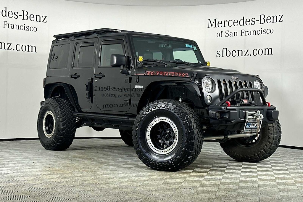 Used 2017 Jeep Wrangler Unlimited Rubicon Recon 4D Sport Utility SUV