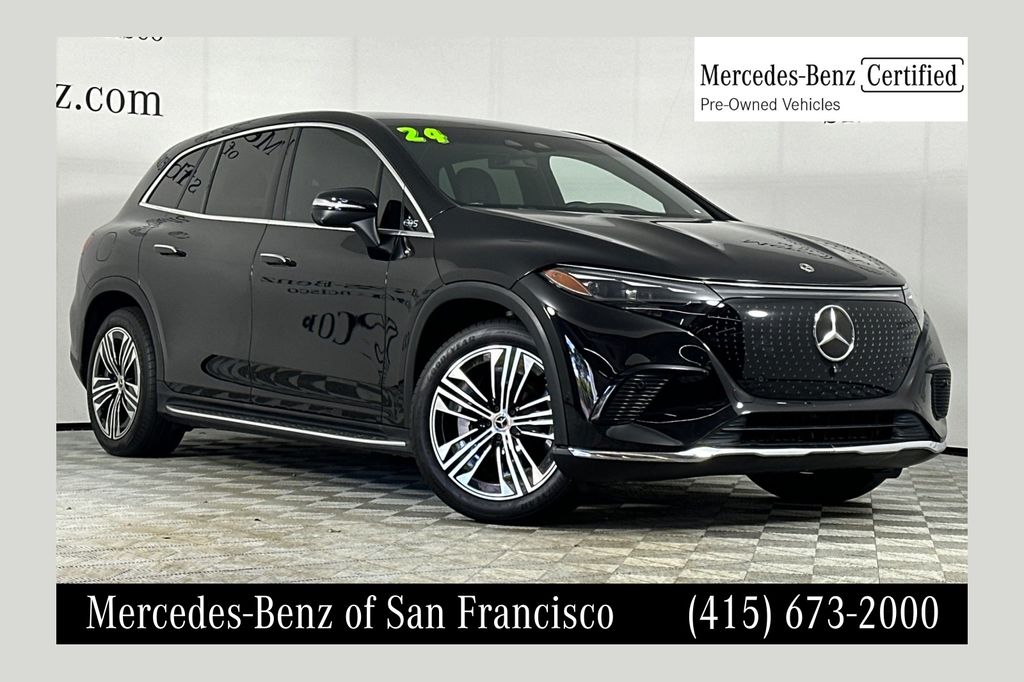 Certified 2024 Mercedes-Benz EQS SUV Base with VIN 4JGDM2EB5RA034546 for sale in South San Francisco, CA