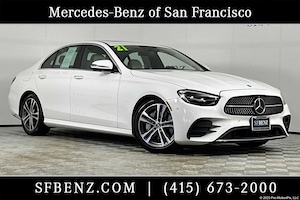 Featured Used 2021 Mercedes-Benz E-Class E 350 4D Sedan Sedan for Sale in San Francisco