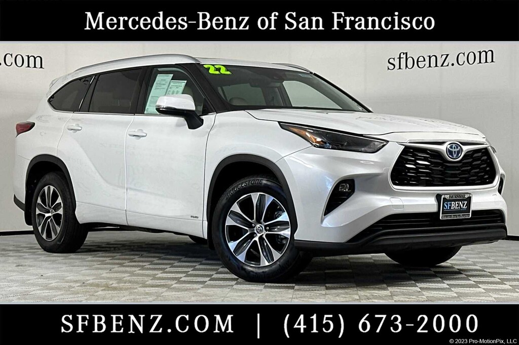 Used 2022 Toyota Highlander Hybrid XLE 4D Sport Utility SUV